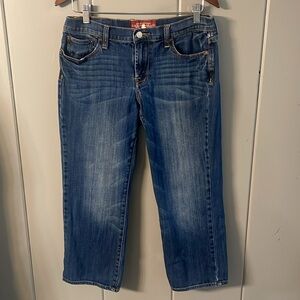 Lucky Brand Jeans Cropped Retro Y2K Vintage Americana Preppy Women’s size 30